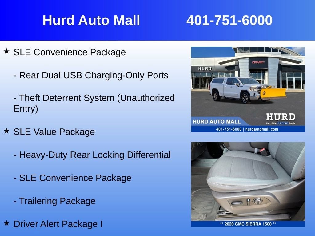 2020 GMC Sierra 1500 SLE