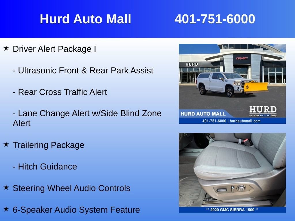 2020 GMC Sierra 1500 SLE