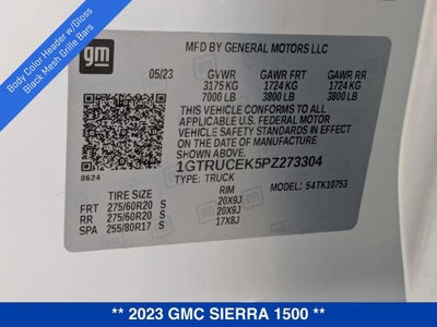 2023 GMC Sierra 1500 Elevation