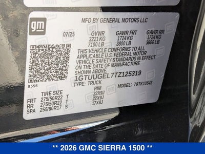 2026 GMC Sierra 1500 Denali