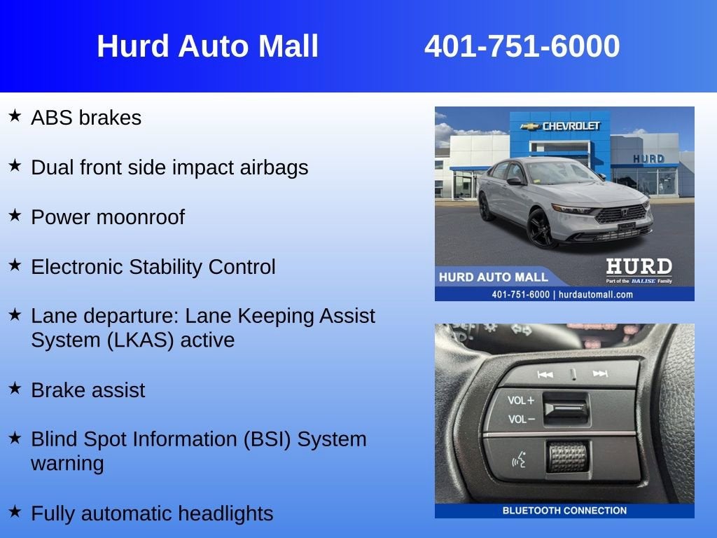 2024 Honda Accord Hybrid Sport-L