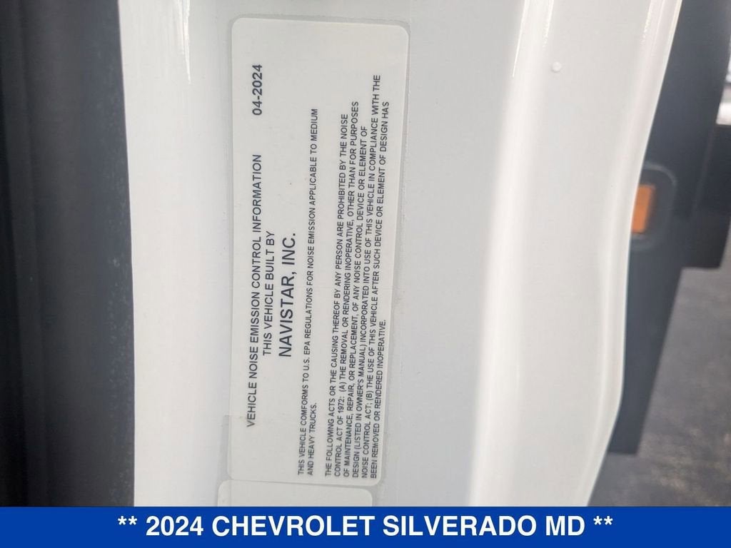 2024 Chevrolet Silverado 5500 HD Work Truck