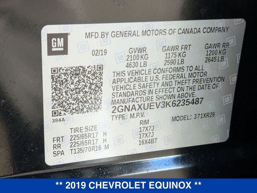 2019 Chevrolet Equinox LT