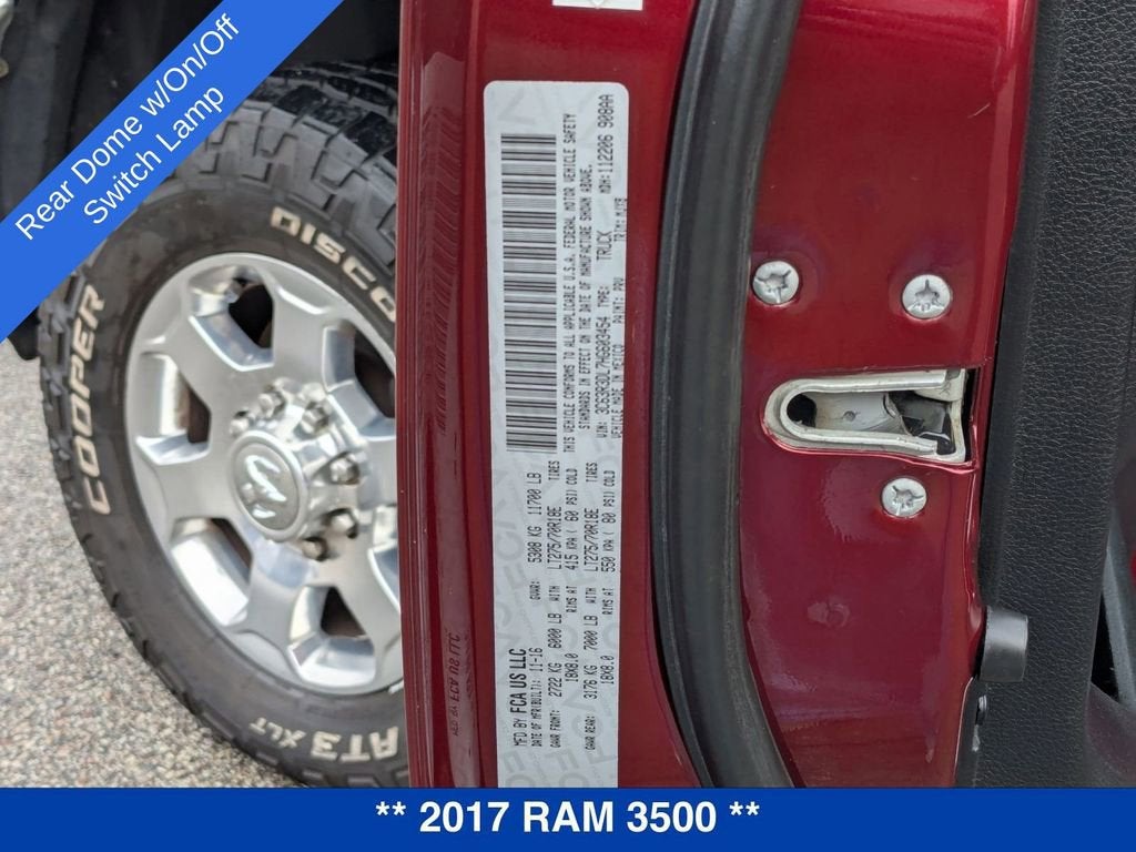 2017 RAM 3500 Big Horn