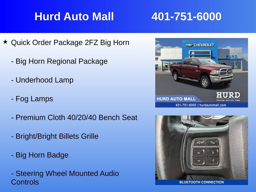 2017 RAM 3500 Big Horn