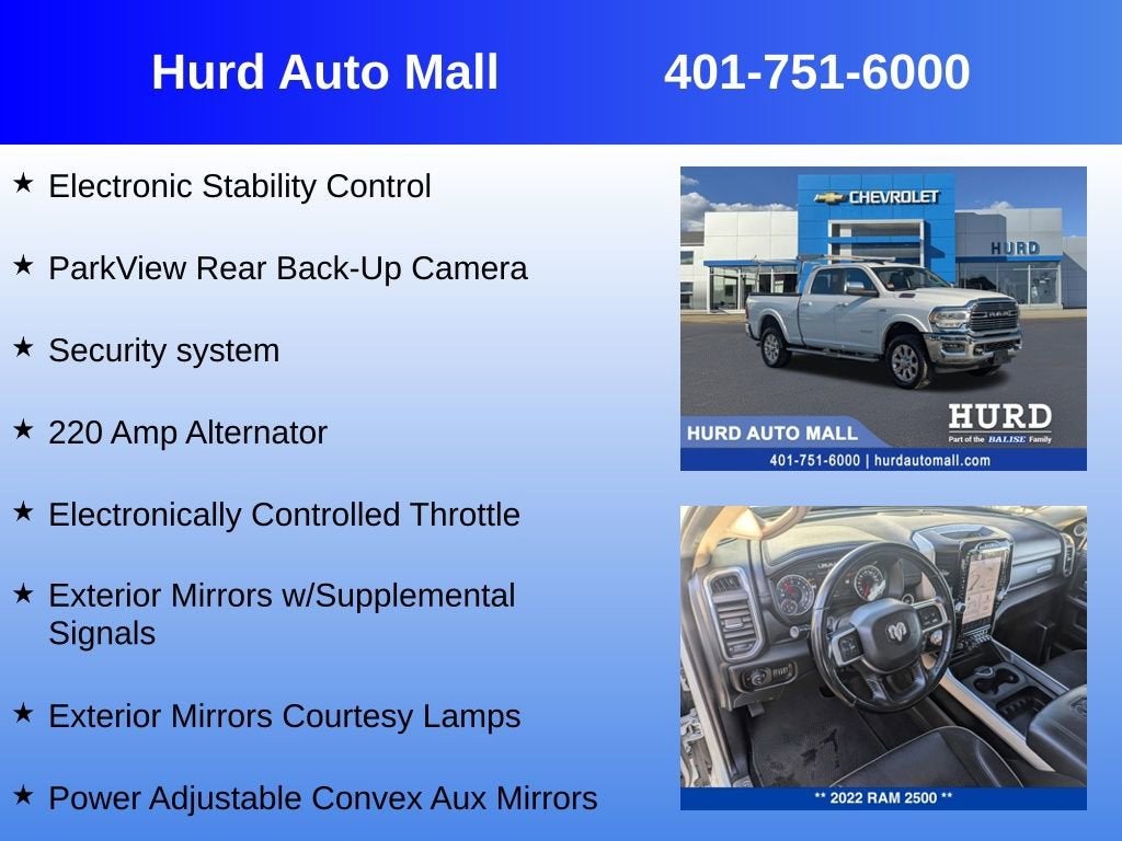 2022 RAM 2500 Laramie