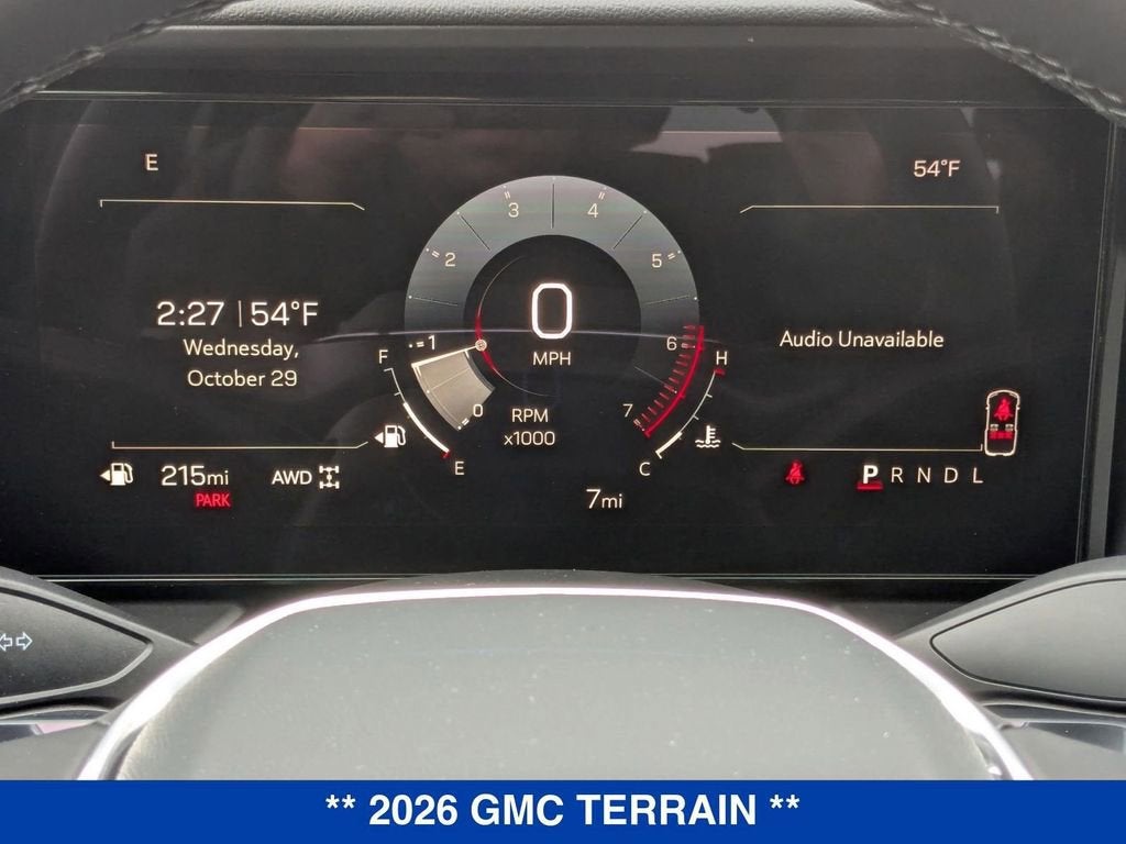 2026 GMC Terrain Elevation