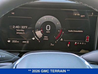 2026 GMC Terrain Elevation