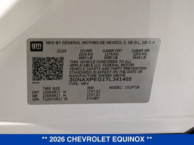 2026 Chevrolet Equinox LT