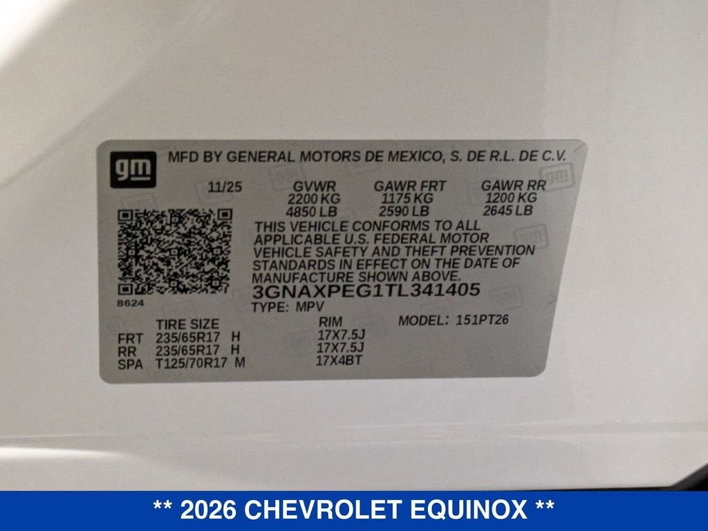 2026 Chevrolet Equinox LT