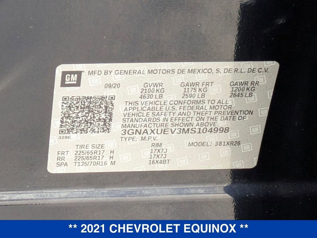 2021 Chevrolet Equinox LT