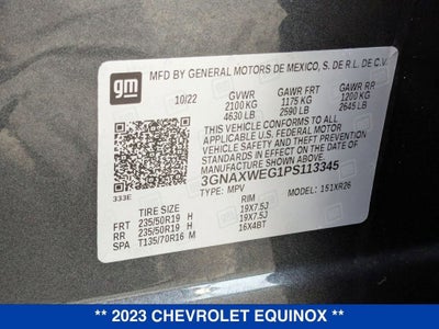 2023 Chevrolet Equinox RS