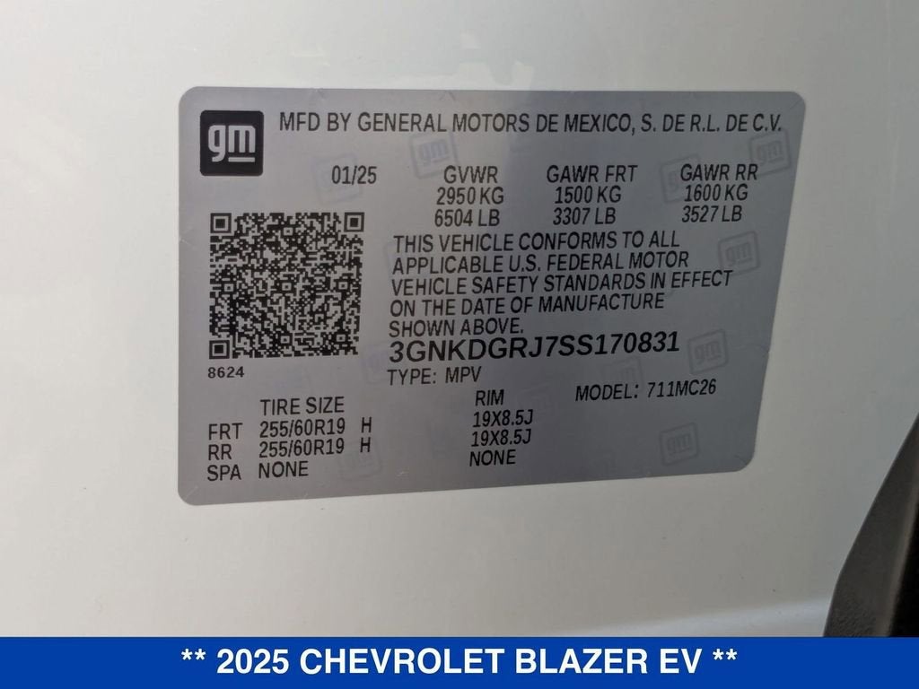 2025 Chevrolet Blazer EV LT