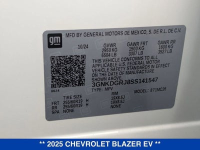 2025 Chevrolet Blazer EV LT