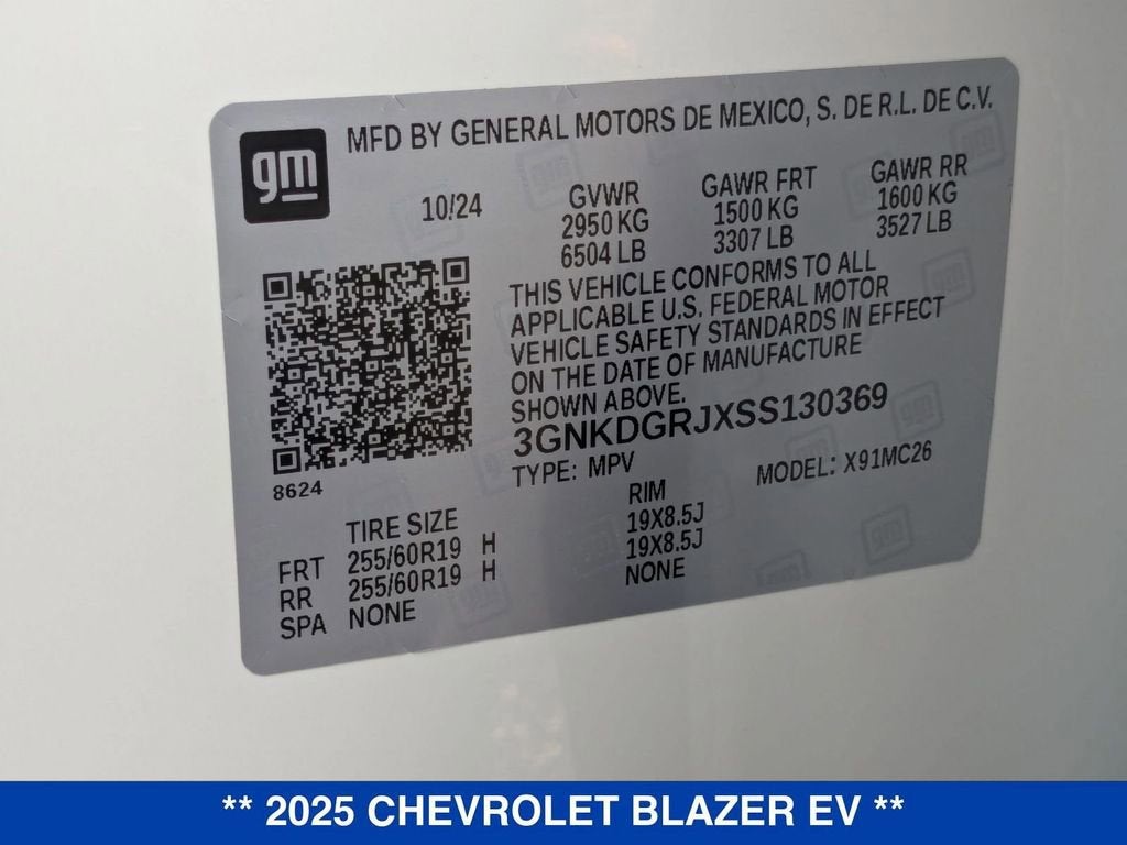 2025 Chevrolet Blazer EV LT