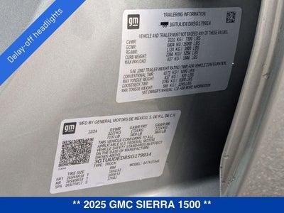 2025 GMC Sierra 1500 SLT