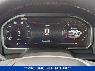 2026 GMC Sierra 1500 AT4X