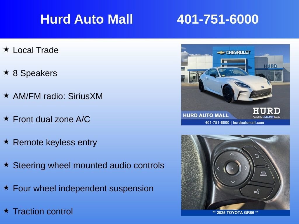 2025 Toyota GR86 Premium