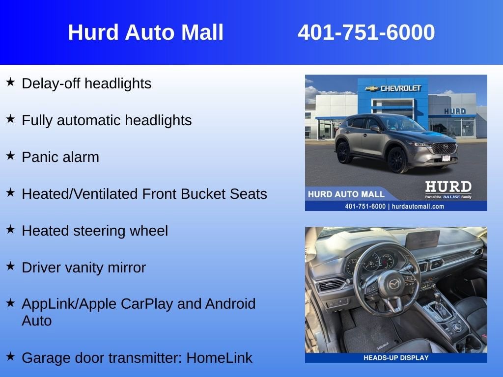 2022 Mazda Mazda CX-5 2.5 S Premium Plus Package