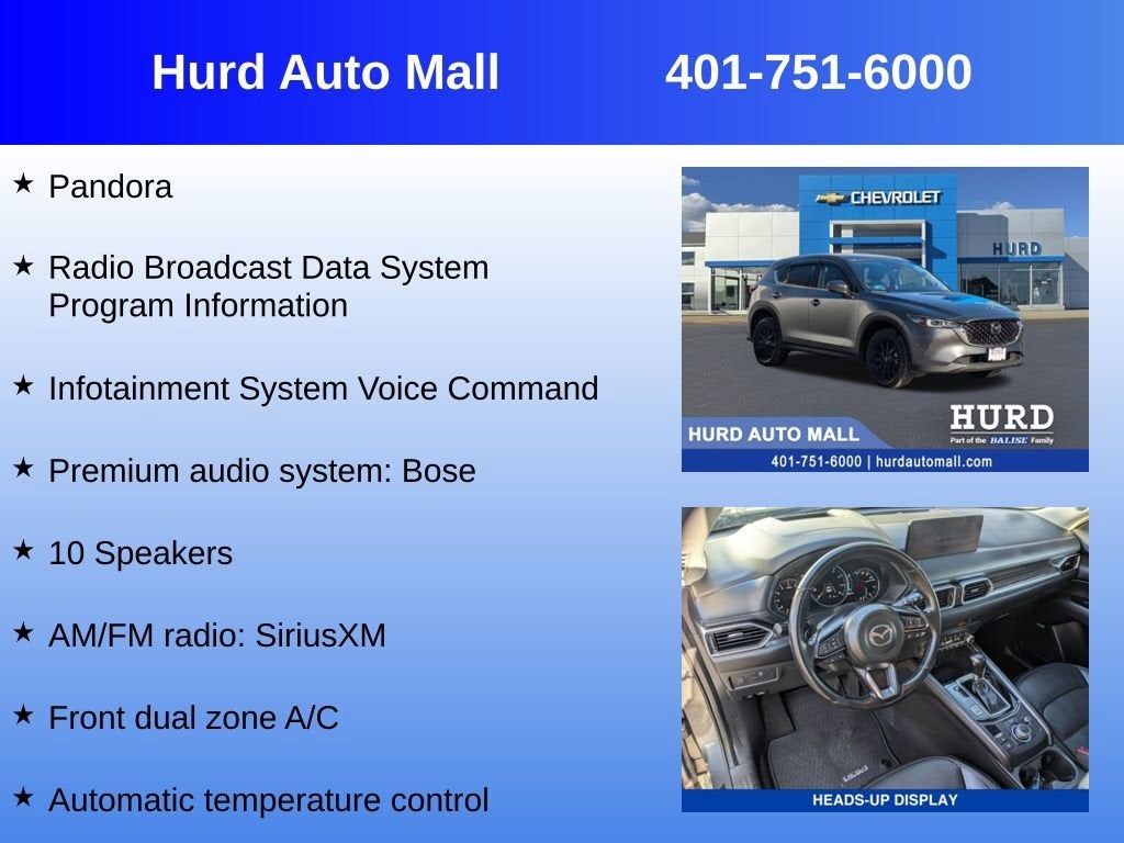 2022 Mazda Mazda CX-5 2.5 S Premium Plus Package