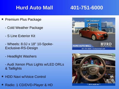 2014 Audi A4 Premium Plus