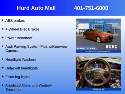 2014 Audi A4 Premium Plus